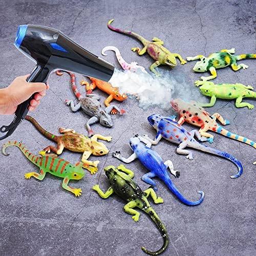 10PCS Color Changing Lizard Figurines for Kids