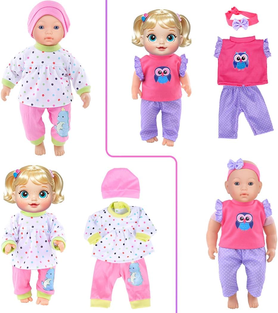iBayda 10 Sets Baby Doll Clothes Accessories