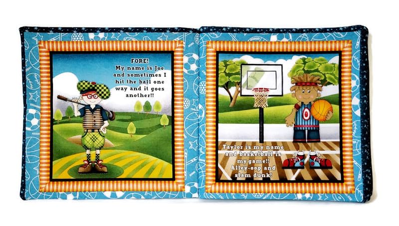 Soft Cloth Books for Baby and Kids - Handmade