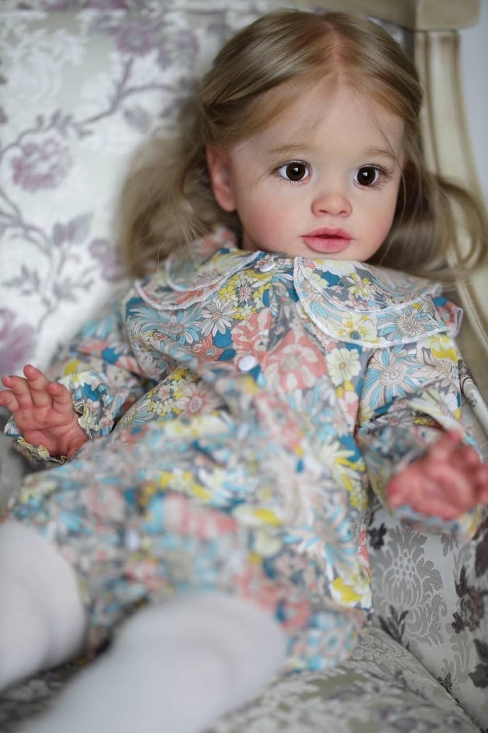 iCradle Realistic 26 Inch Reborn Toddler Girl Doll