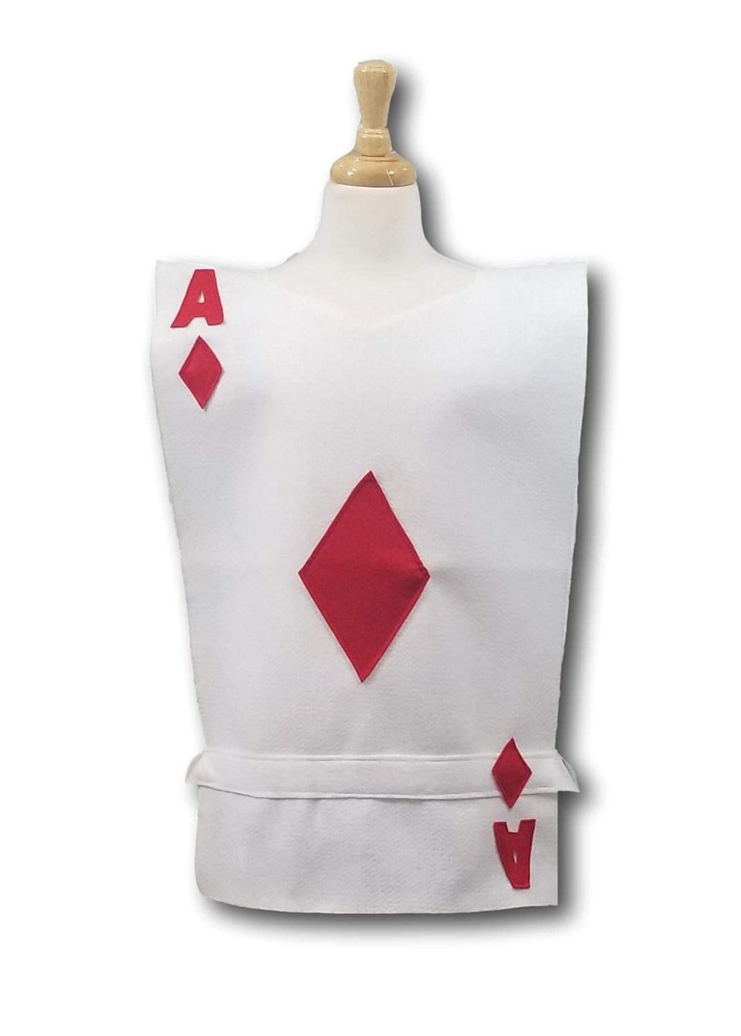 Ace of Diamonds Costume Tunic - Kids Adults