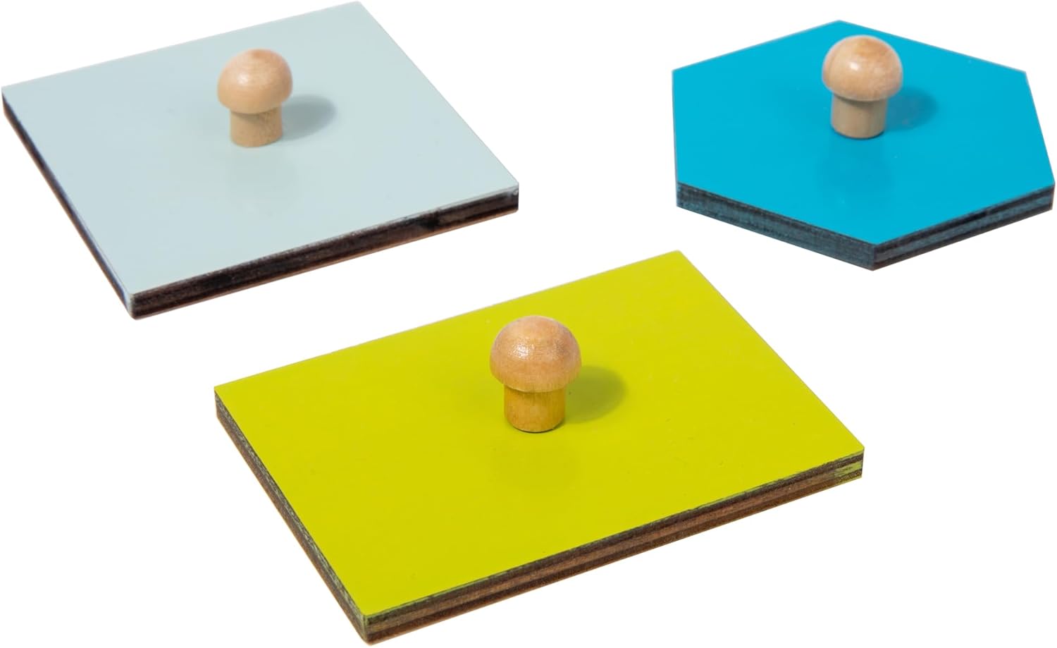 Adena Montessori Shape Peg Puzzle Set 12 Pieces
