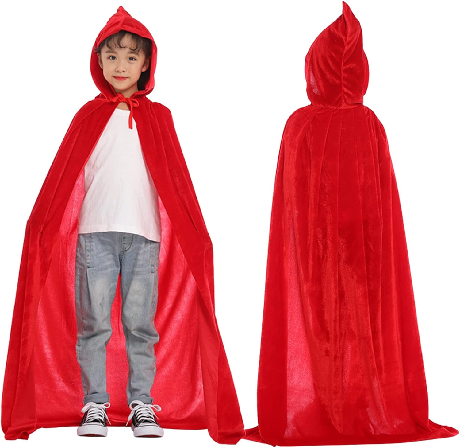Unisex Halloween Witch Cape Robe Costume for Kids
