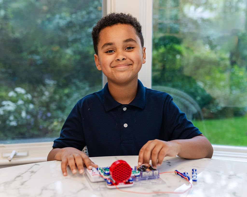 Snap Circuits STEM Toy FM Radio Kit for Kids 8