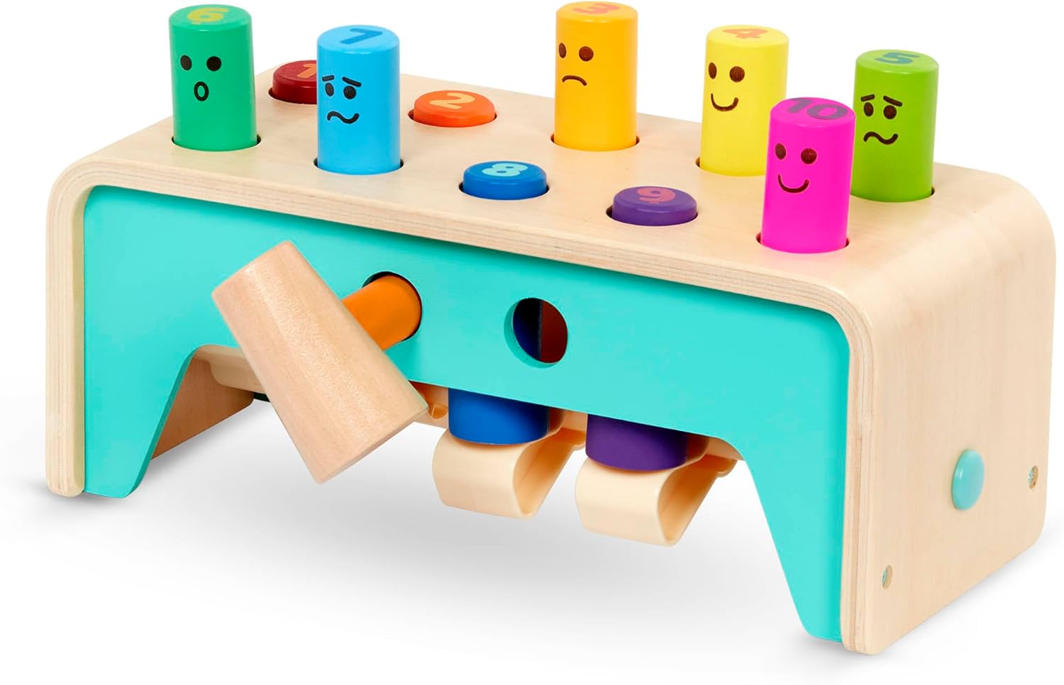 Battat Wooden Hammer Toy for Toddlers 1 Year 1