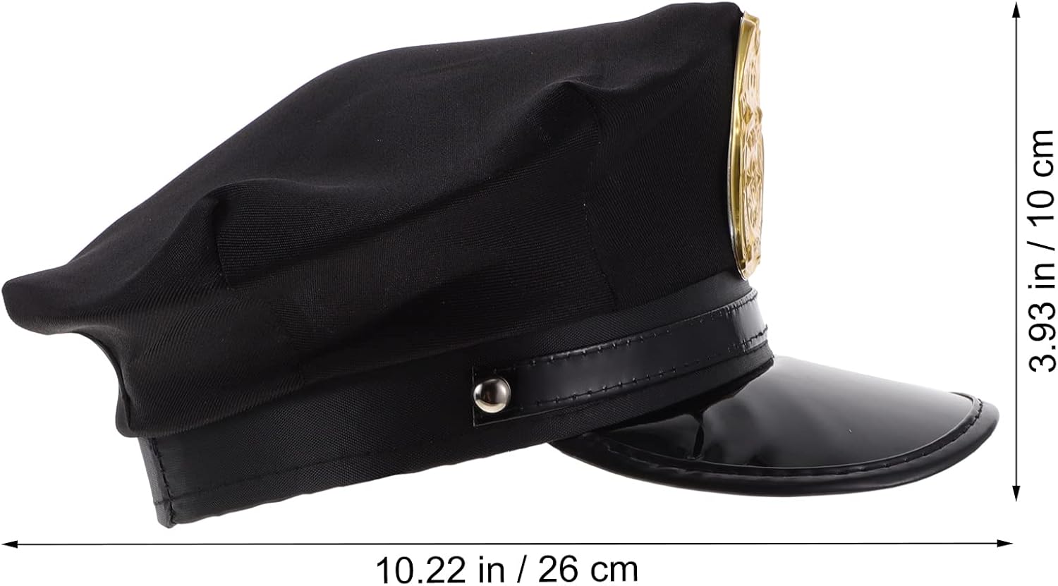 LUOZZY 2Pcs Kids Police Hat Role Play Costume Accessory