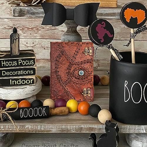 ULCH Hocus Pocus Spell Book with Lock Decor