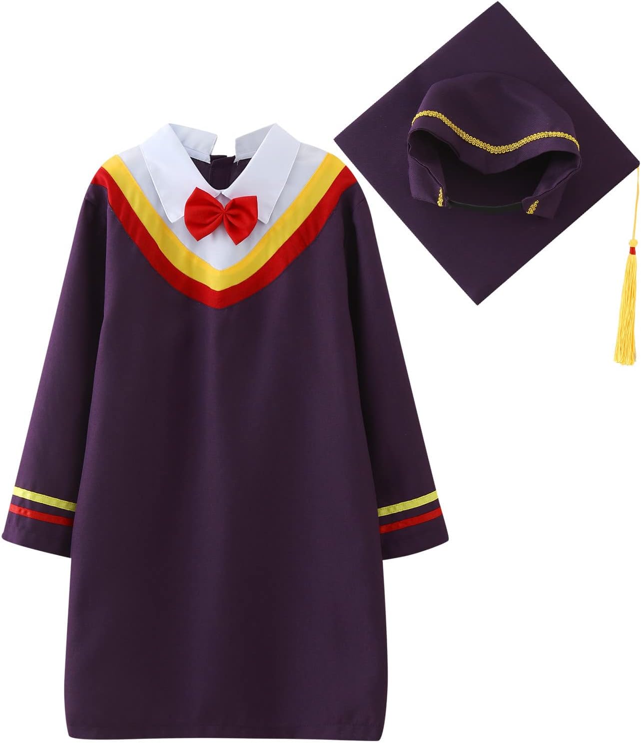 Kids 2025 Kindergarten Graduation Cap and Gown Set 1