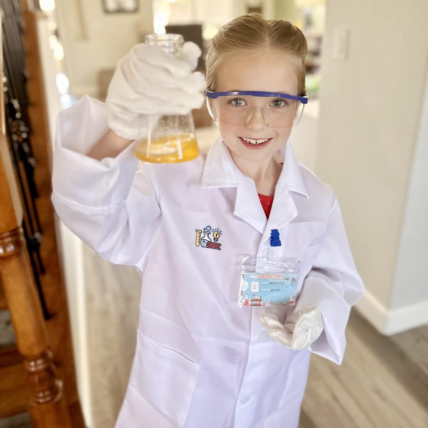 INNOCHEER Kids Science Kit with Lab Coat