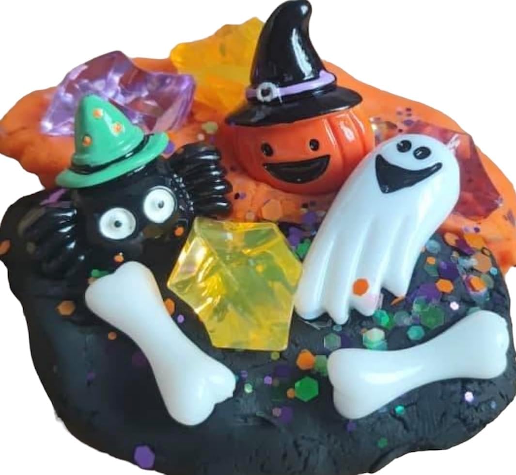 Halloween Busy Jar Sensory Dough Kit