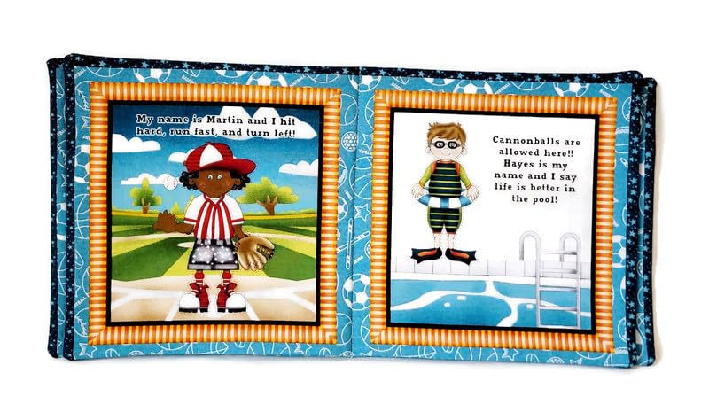Soft Cloth Books for Baby and Kids - Handmade