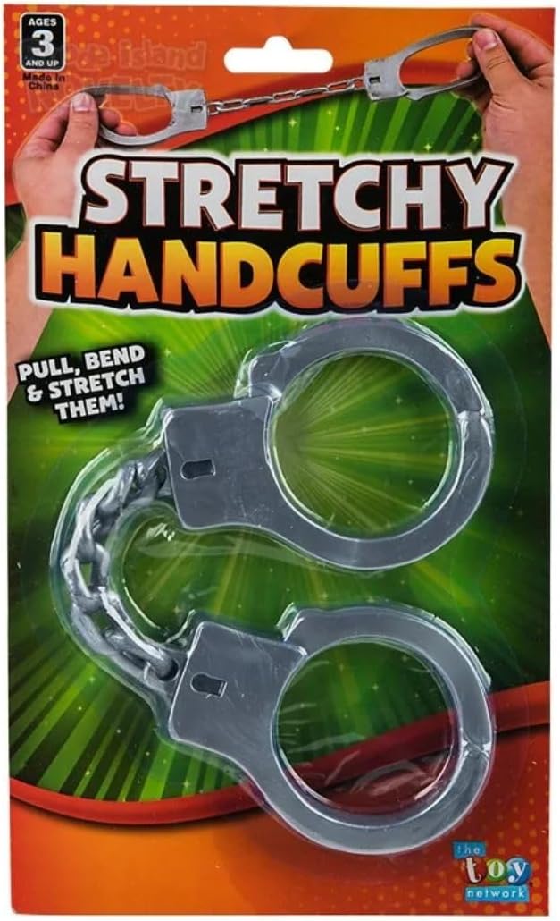 Toy Stretchy Handcuffs - Fun Pretend Play Props