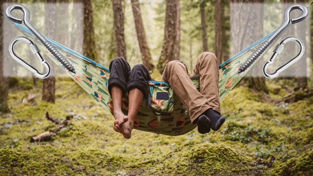 Heavy Duty Hammock Kits with Locking Carabiners
