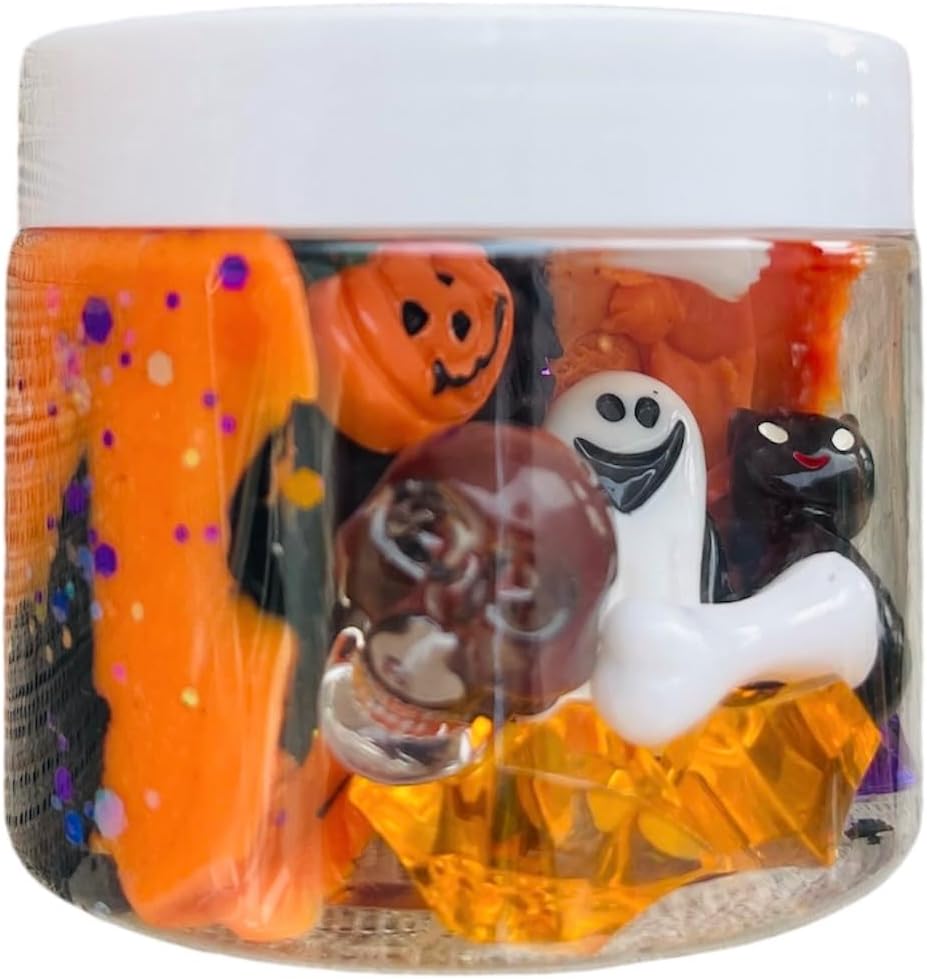 Halloween Busy Jar Sensory Dough Kit