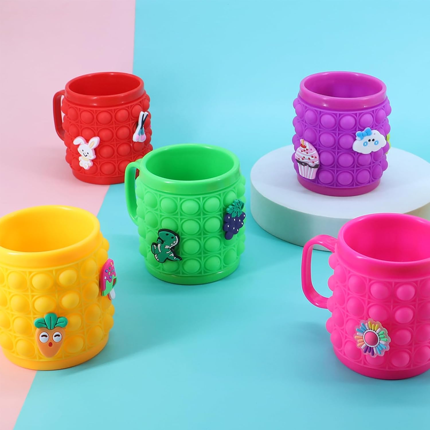 Alomois Cartoon Mugs for Kids - One Piece Purple 1