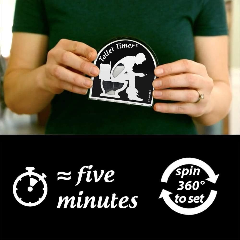 Katamco Toilet Timer - Funny Gift for Men