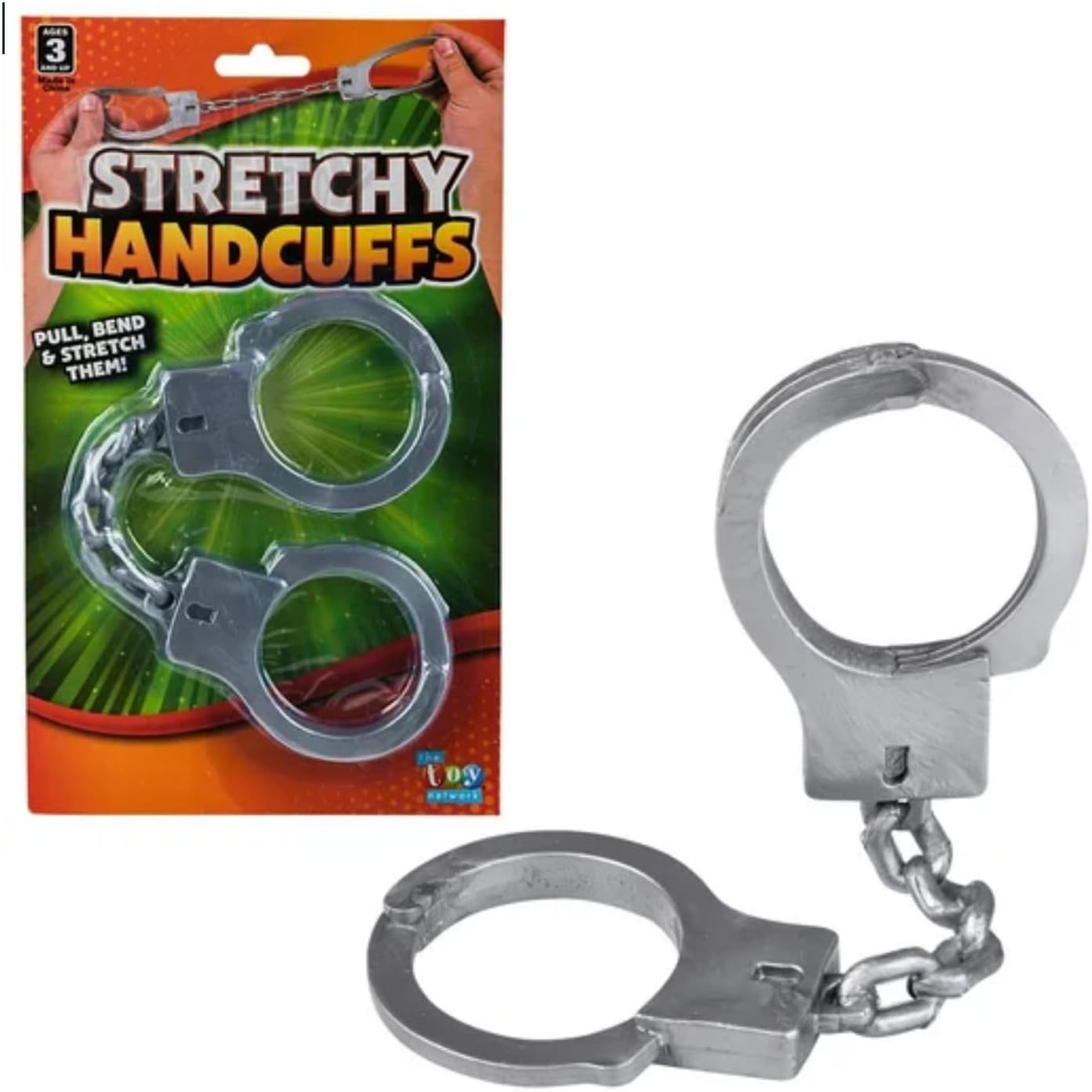 Toy Stretchy Handcuffs - Fun Pretend Play Props
