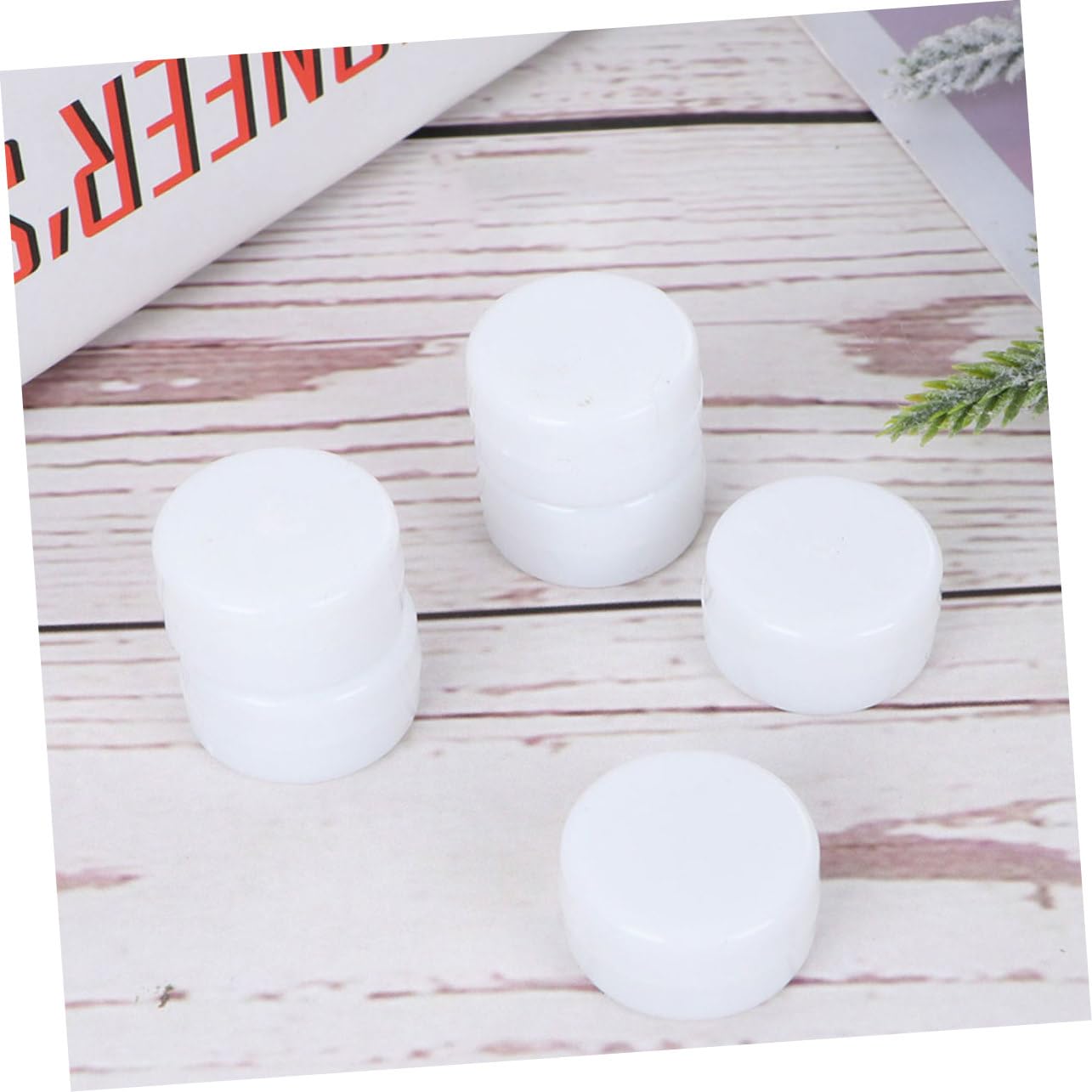 SUPVOX 50Pcs Plastic Rattle Box Insert for DIY Noise Makers 1