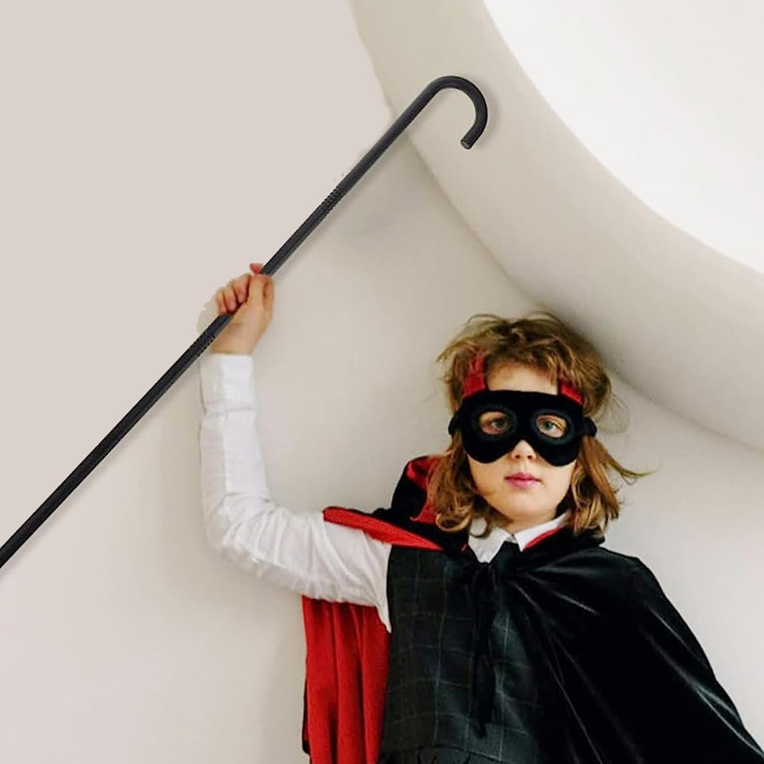 BinaryABC Halloween Costume Plastic Magician Crutch Cane Black