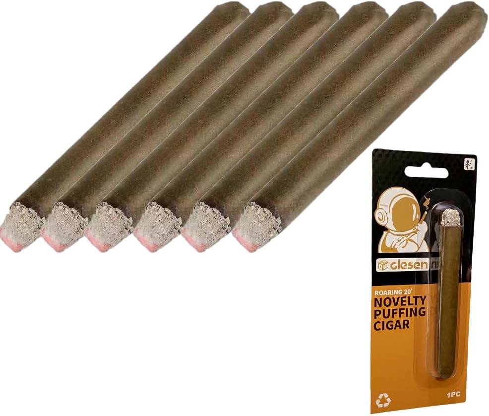 Puff Cigar 45 Inch 6 Pack - Realistic Smoke Prop