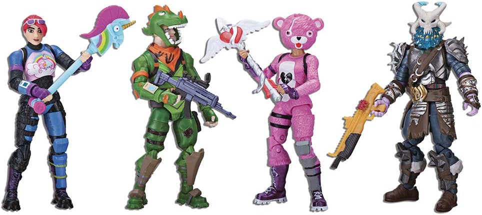 Fortnite Squad Mode 4 Figure Pack
