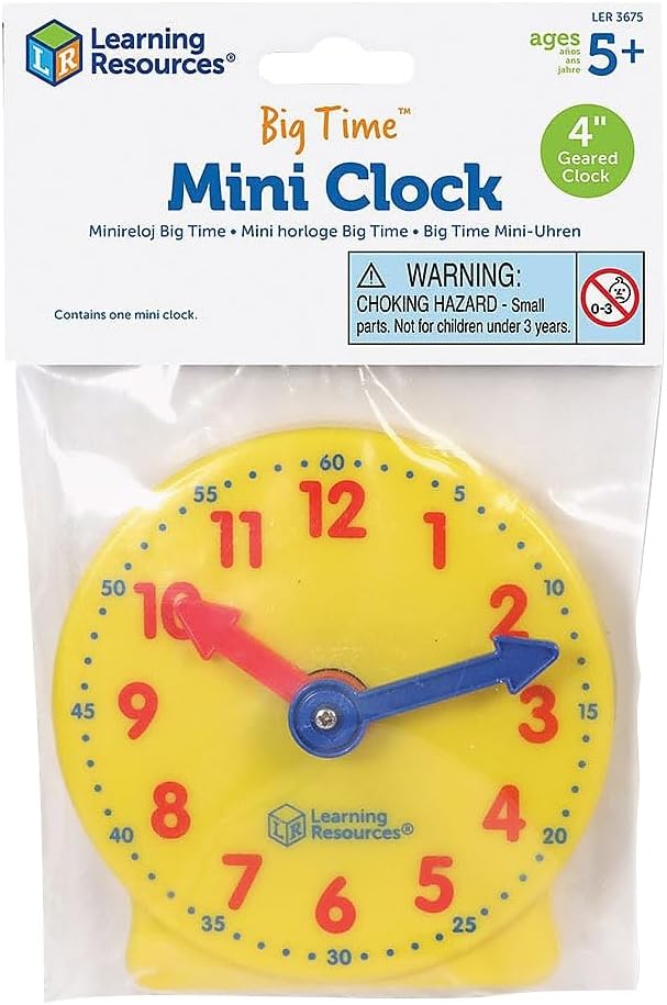 Learning Resources Smart Pack 4 Clock