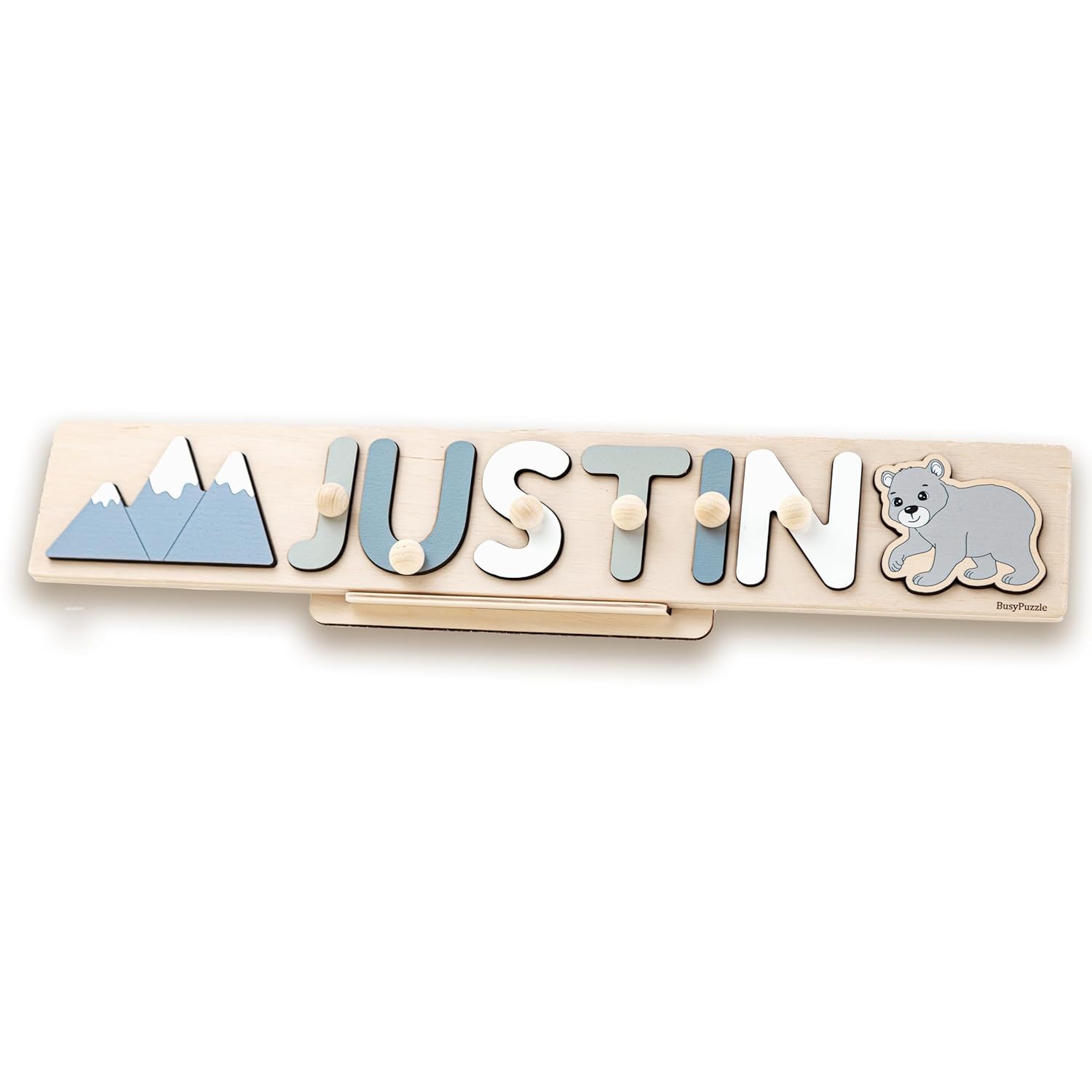 Personalized Wooden Name Puzzle for Kids