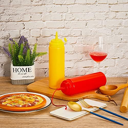 Leyndo 2 Piece Fake Mustard and Ketchup Bottle Prank