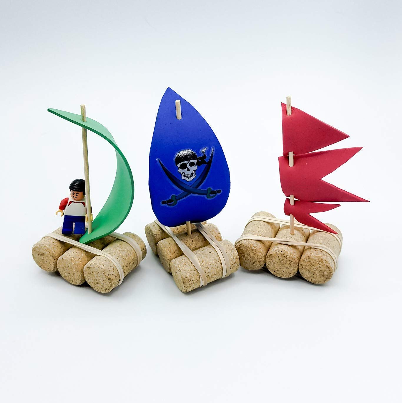 Ink Trinket Kids DIY Cork Boat Craft Kit