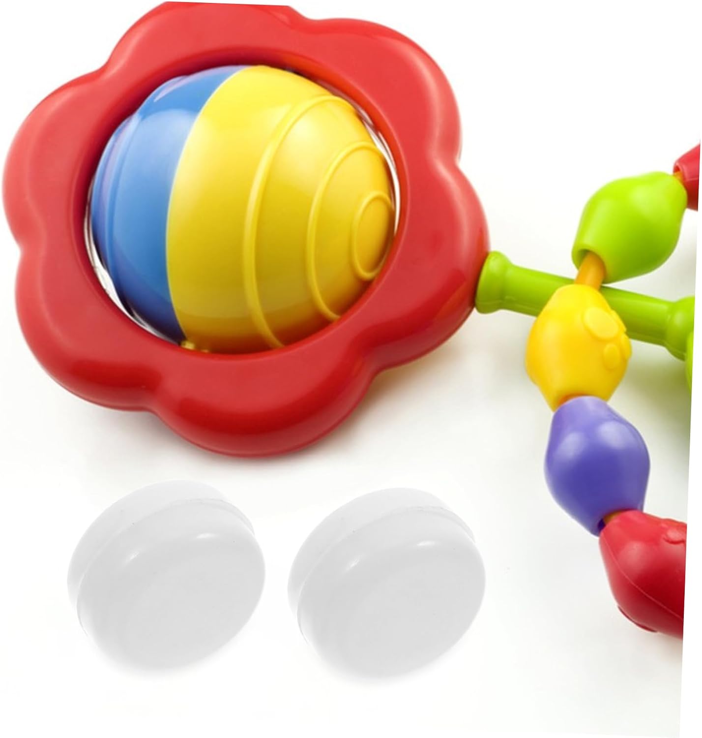 UPKOCH Compact Rattle Box Toy Inserts 50pcs for Dolls Puppets