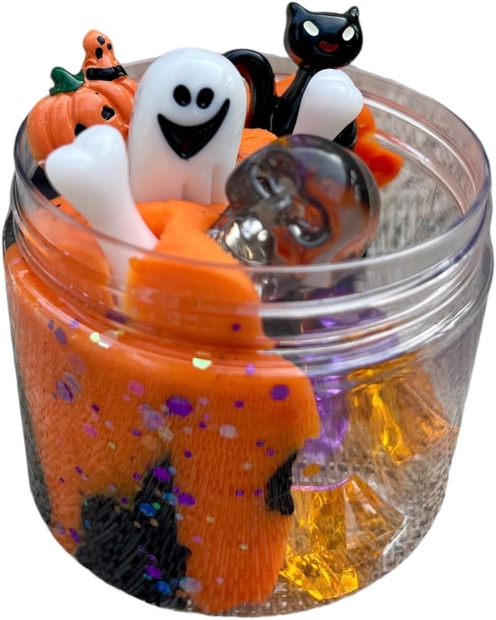 Halloween Busy Jar Sensory Dough Kit