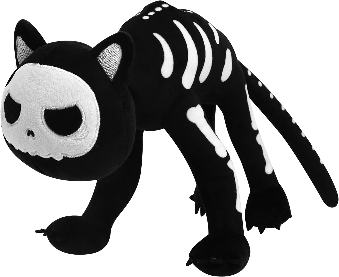 Halloween Black Cat Plush Toy 9 x 16