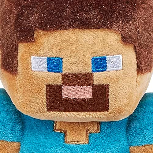 Mattel Minecraft Plush Figures 8-Inch Collectible Soft Dolls for Kids Fans