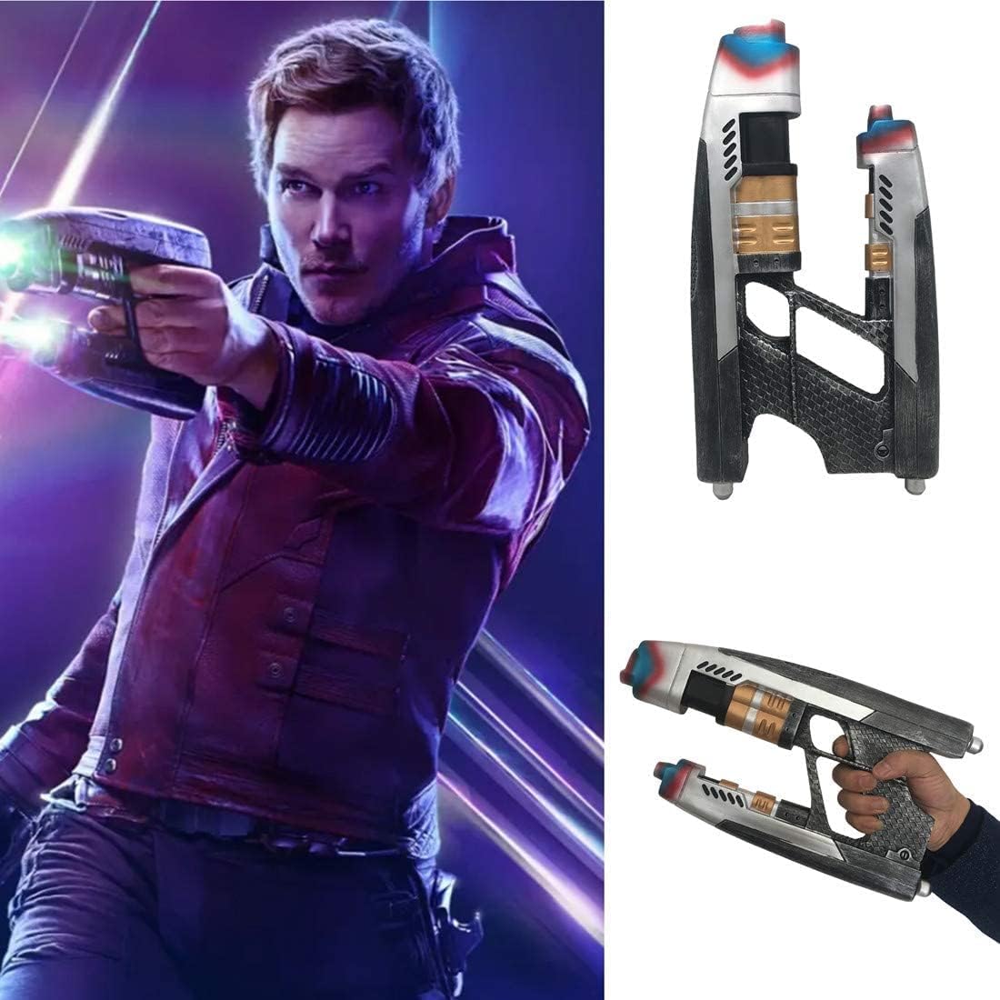 CAFELE Star Lord Blaster Resin 11 Replica Cosplay Set