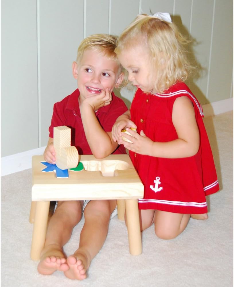 Damhorst Toys Personalized Name Puzzle Stool 1