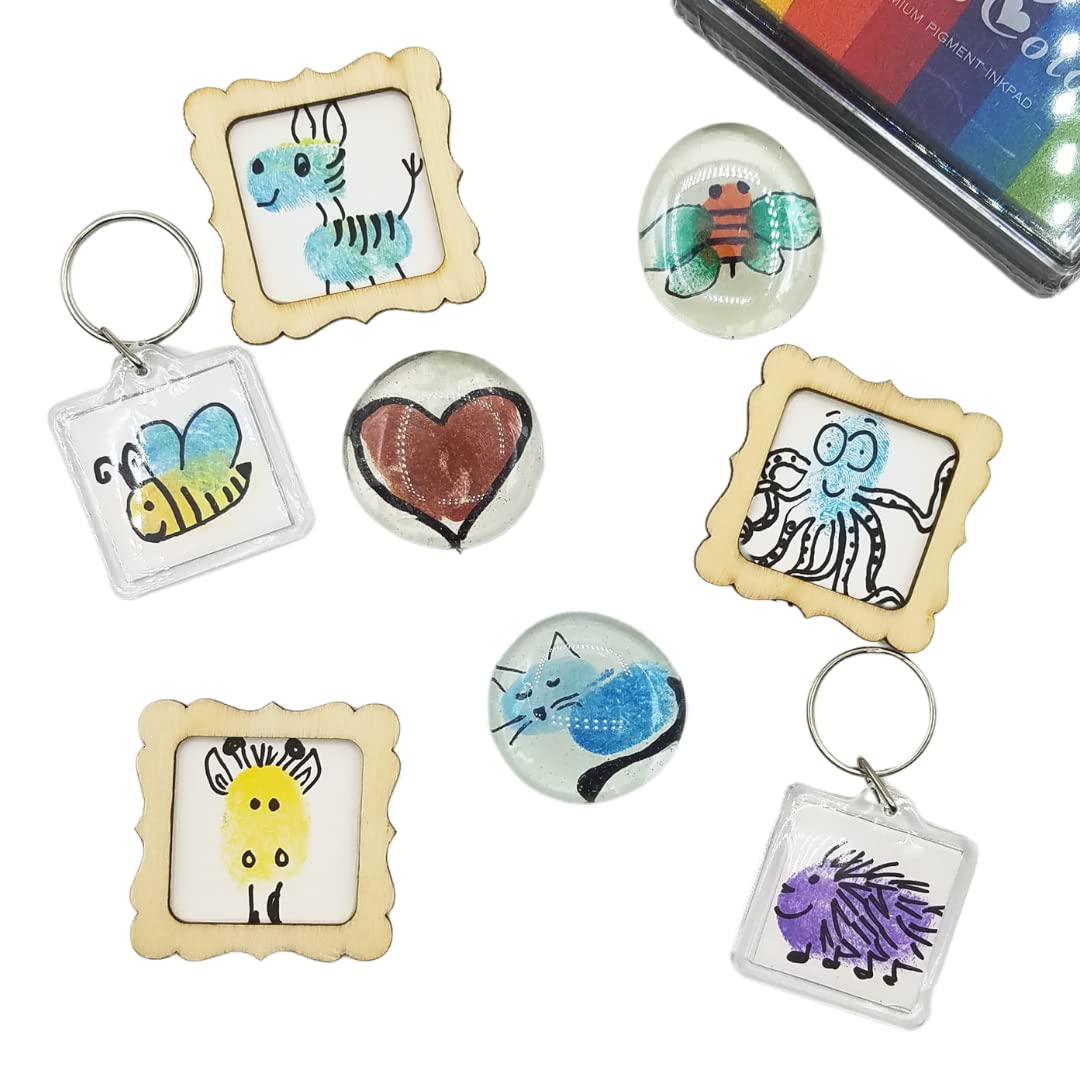 Ink Trinket Kids DIY Fingerprint Art Kit