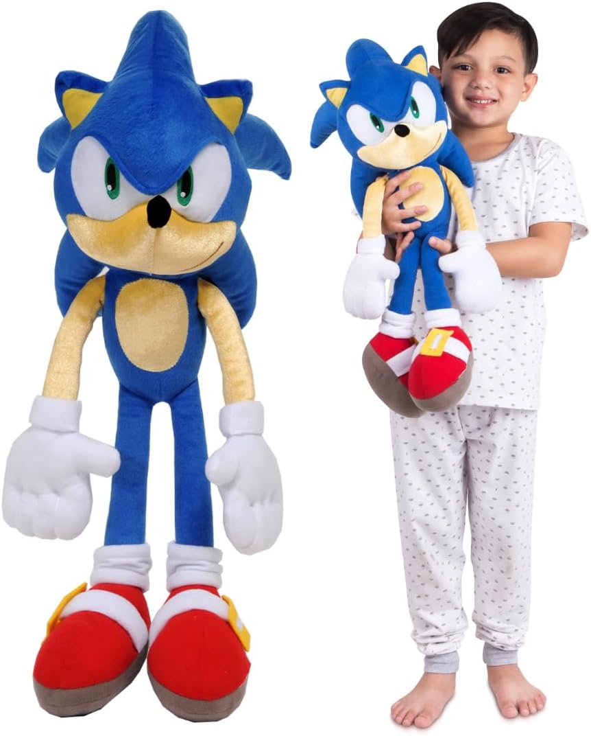 Franco Sonic The Hedgehog Plush Cuddle Pillow Buddy 1