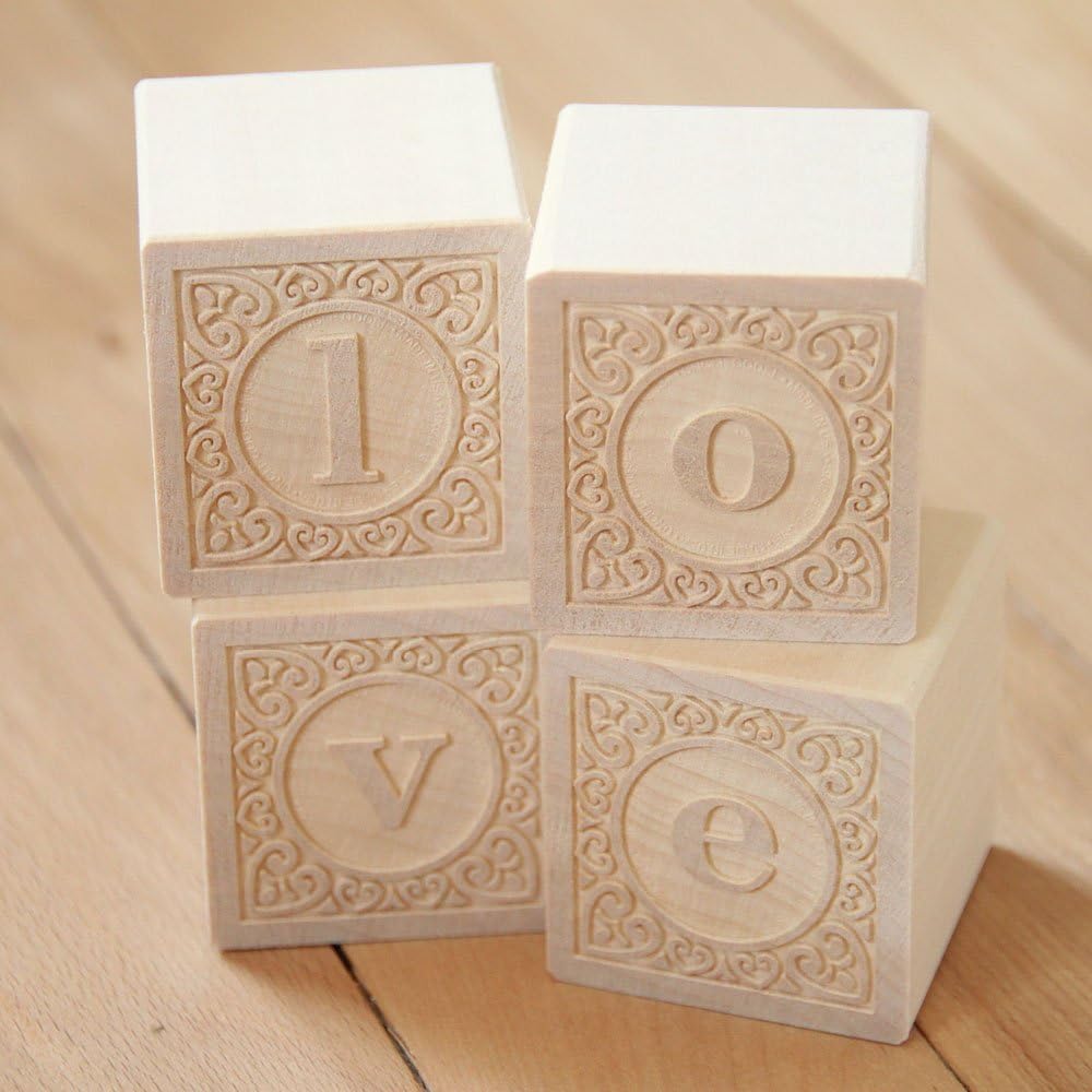 Uncle Goose Lowercase Alphabet Blocks Made in The USA