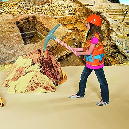 Fun Express Lifesize Inflatable Pickaxe Set of 12