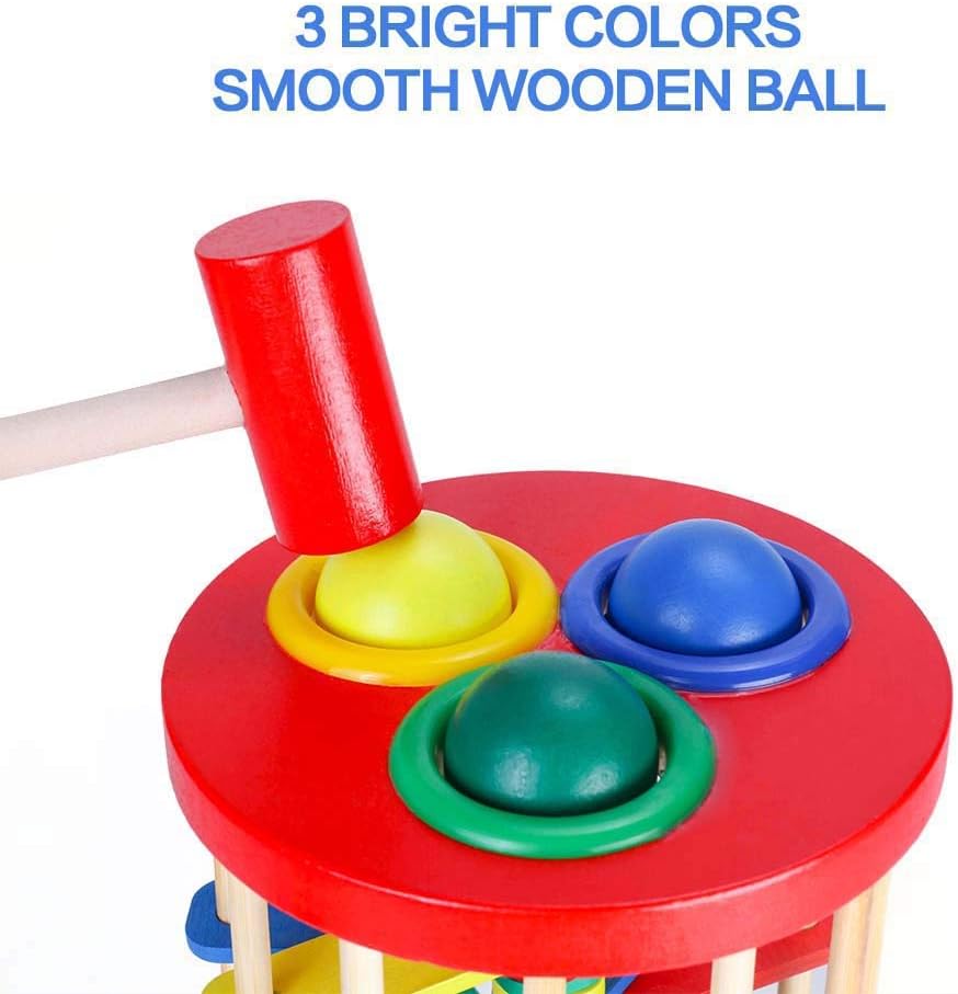 AVIUDHE Wooden Ball Drop Toy for Kids 1