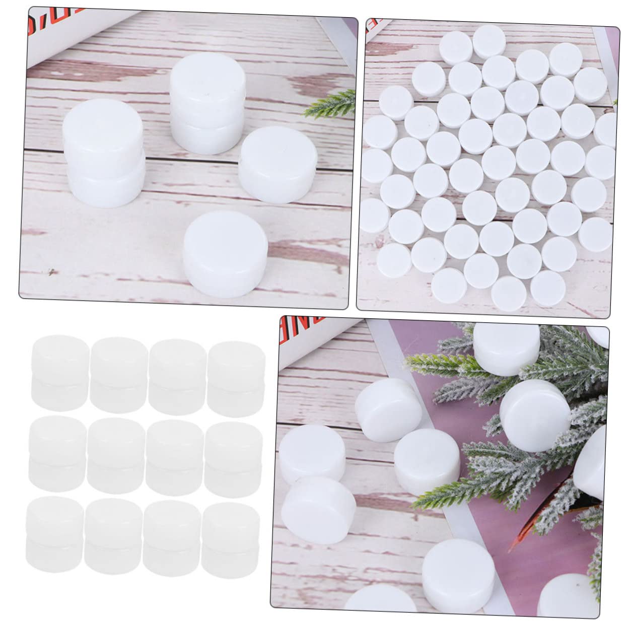 50Pcs Plastic Rattle Noise Maker Boxes for Toys DIY