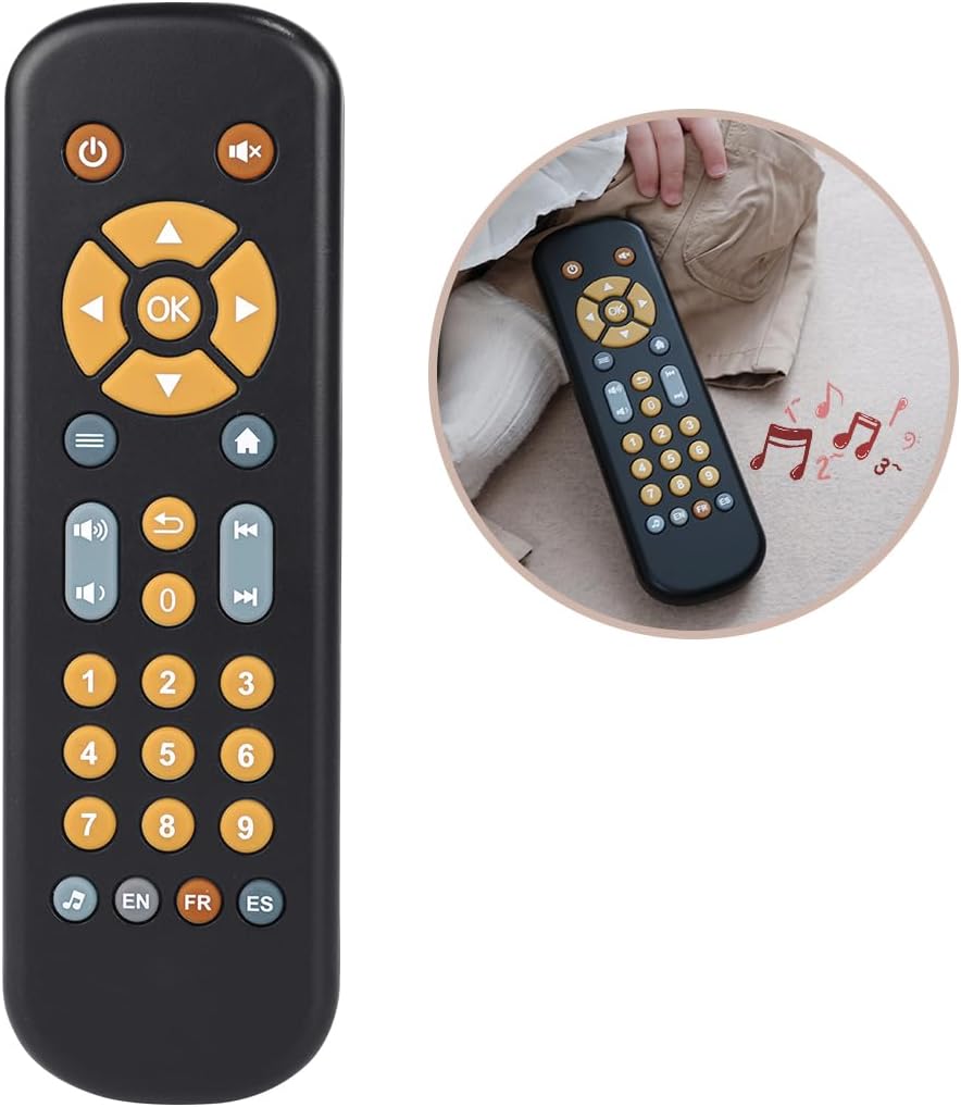 Nueplay Baby TV Remote Control Toy with Light Sound