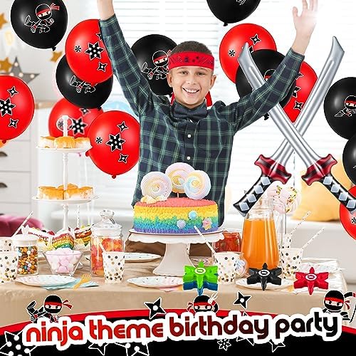Deekin 48 Pcs Ninja Party Favor Pack