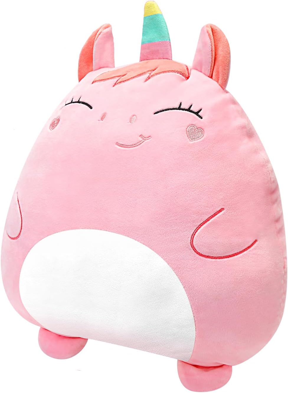 LAFTO 16inch Pink Plush Animal Toy Pillow
