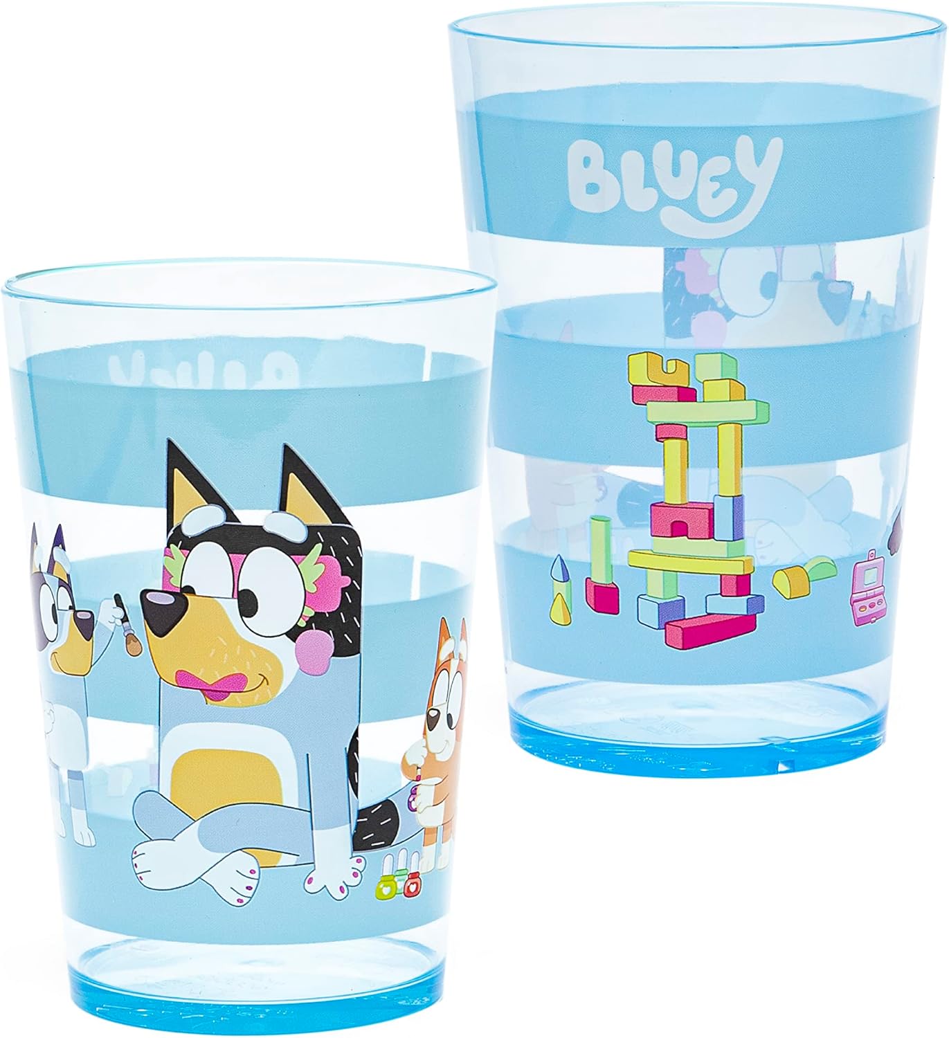 Zak Designs Bluey Nesting Tumbler Set 4-Pack