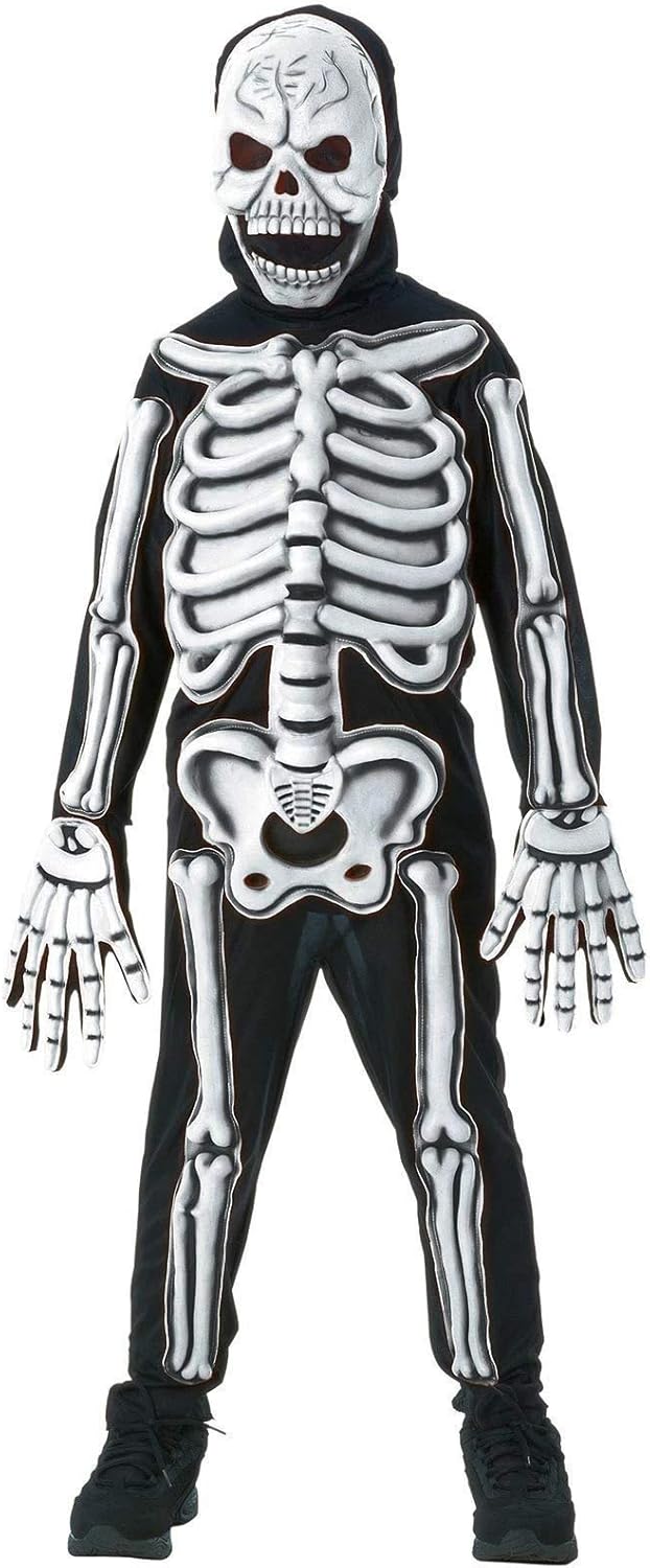 Rubies Boys Glow in the Dark Skeleton Costume