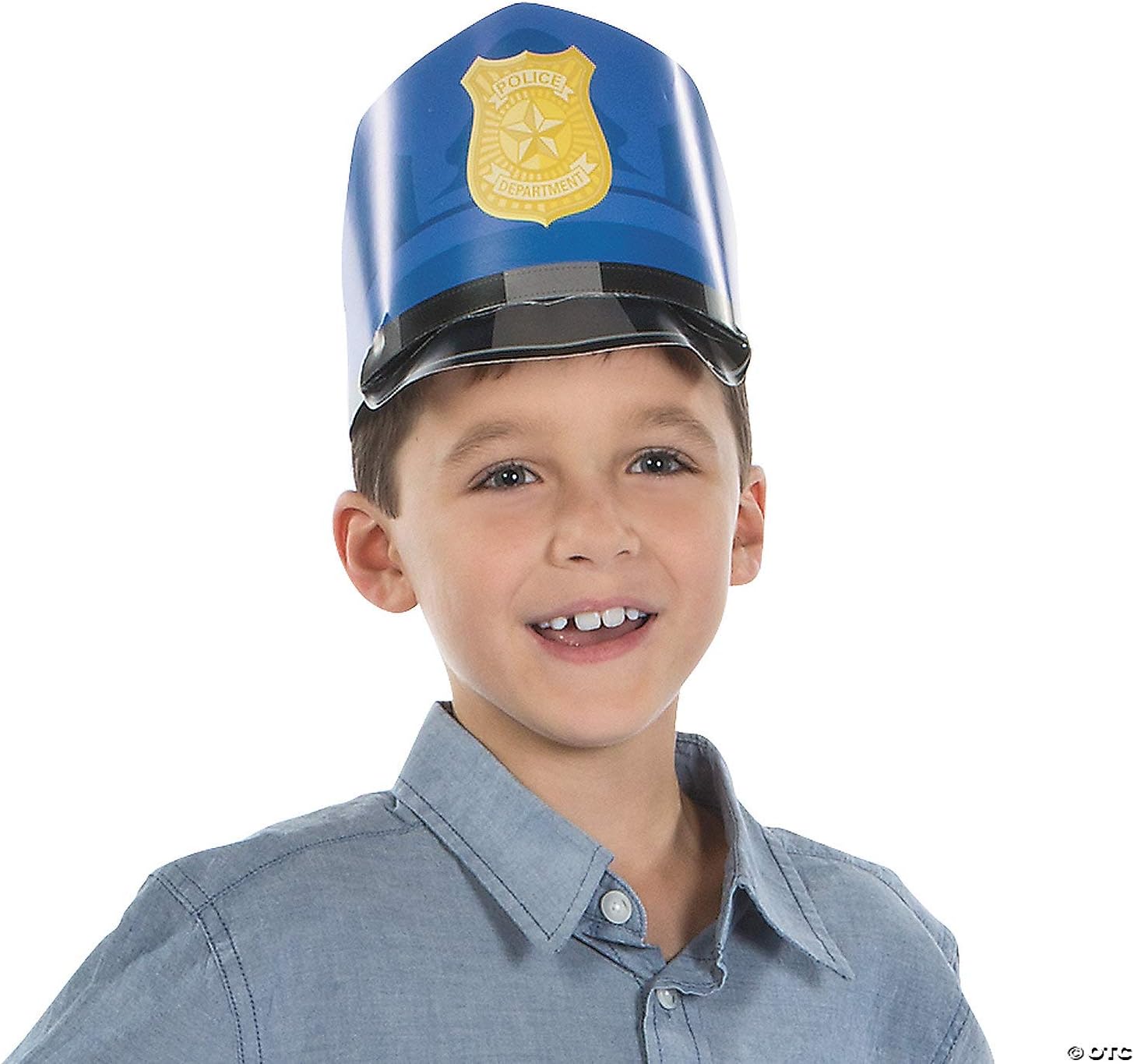 Fun Express Police Hats for Kids Set of 12