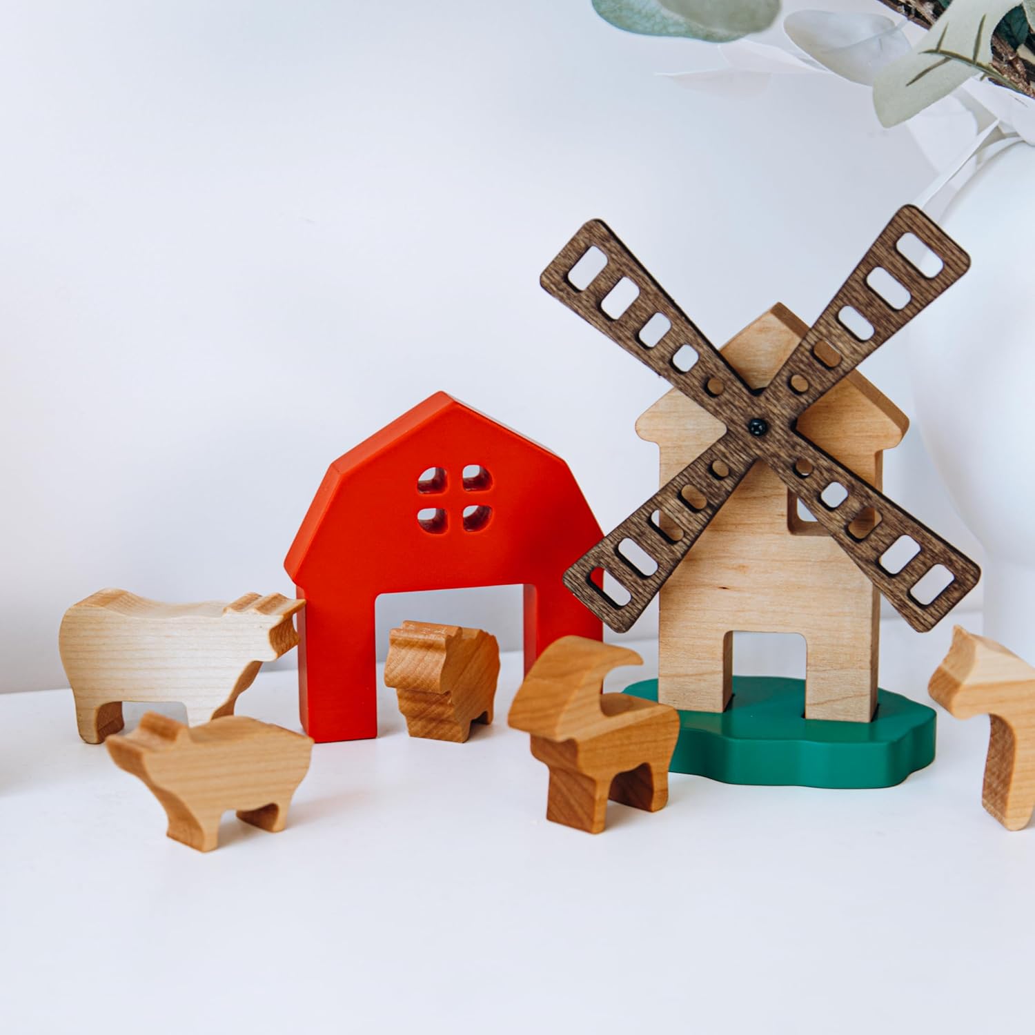 Personalized Wooden Tractor With Name For Kids