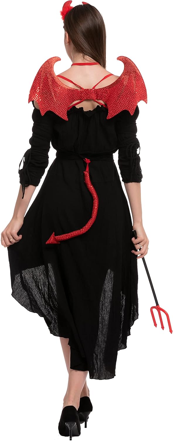 Spooktacular Creations 5-Piece Devil Costume Set