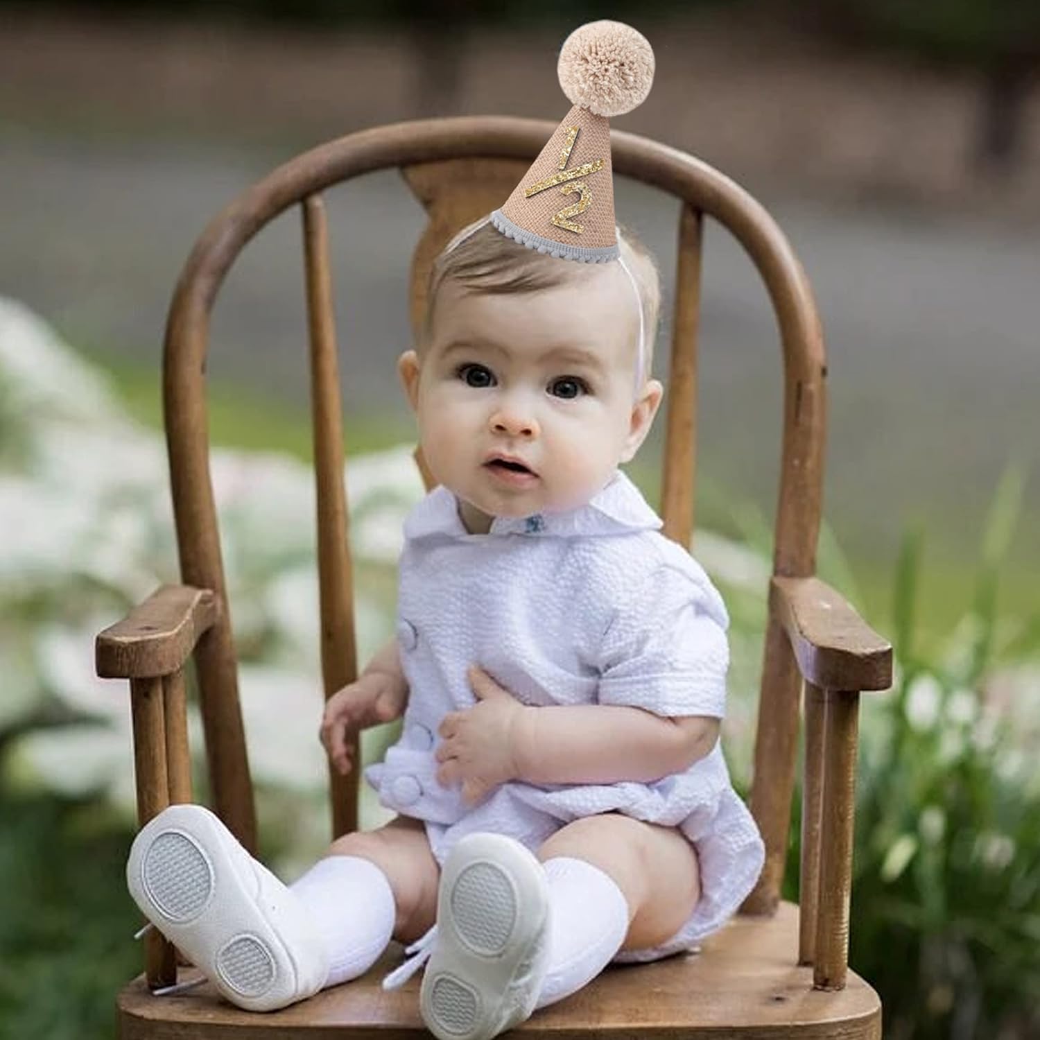 WAOUH Half Birthday Hat for 6 Month Baby